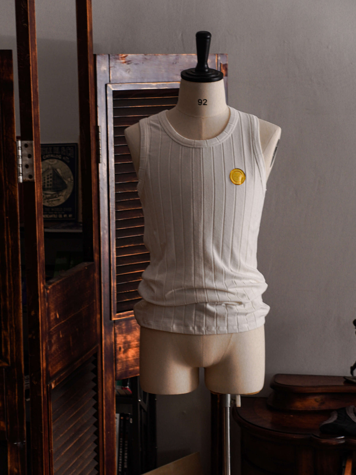 Men's Ribbed Tank Top