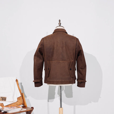 Men's Safari Leather Jacket