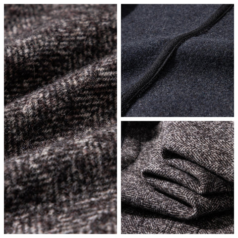 メンズツイードVネックベスト