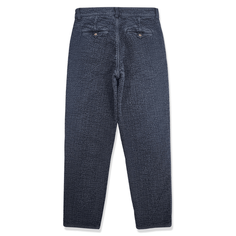 Men’s Sashiko Kendo Pants, Charcoal Black