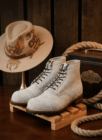 Men's Service Boots, Rough Mohawk