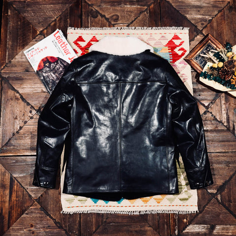 Men's Shearling Ranch Coat, Horsehide