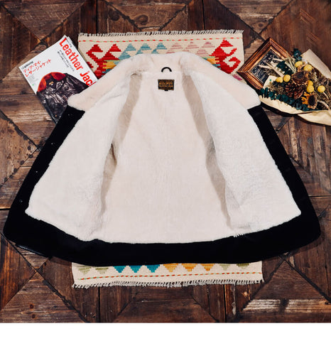 Men's Shearling Ranch Coat, Horsehide