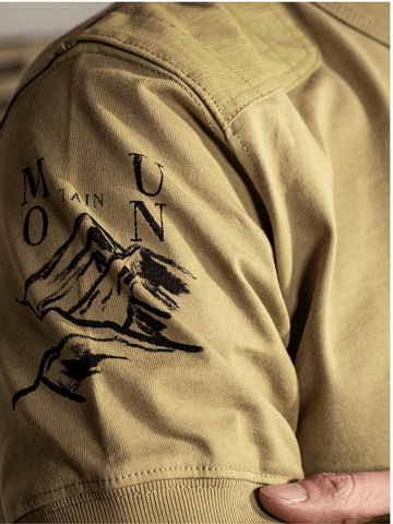 Men's Duck Camo Henley Shirt
