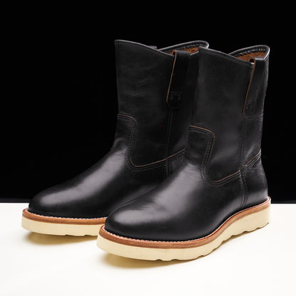 Bottes courtes d'ingénieur pour hommes