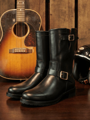 Men's Two Tone Engineer Boots