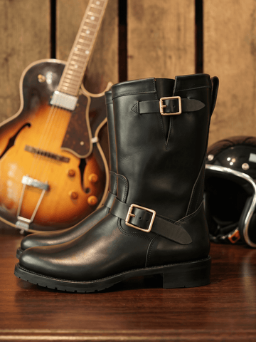 Men's Two Tone Engineer Boots