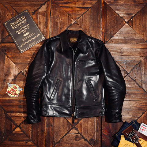 1930s Sports Leather Jacket Black – Crush on Retro