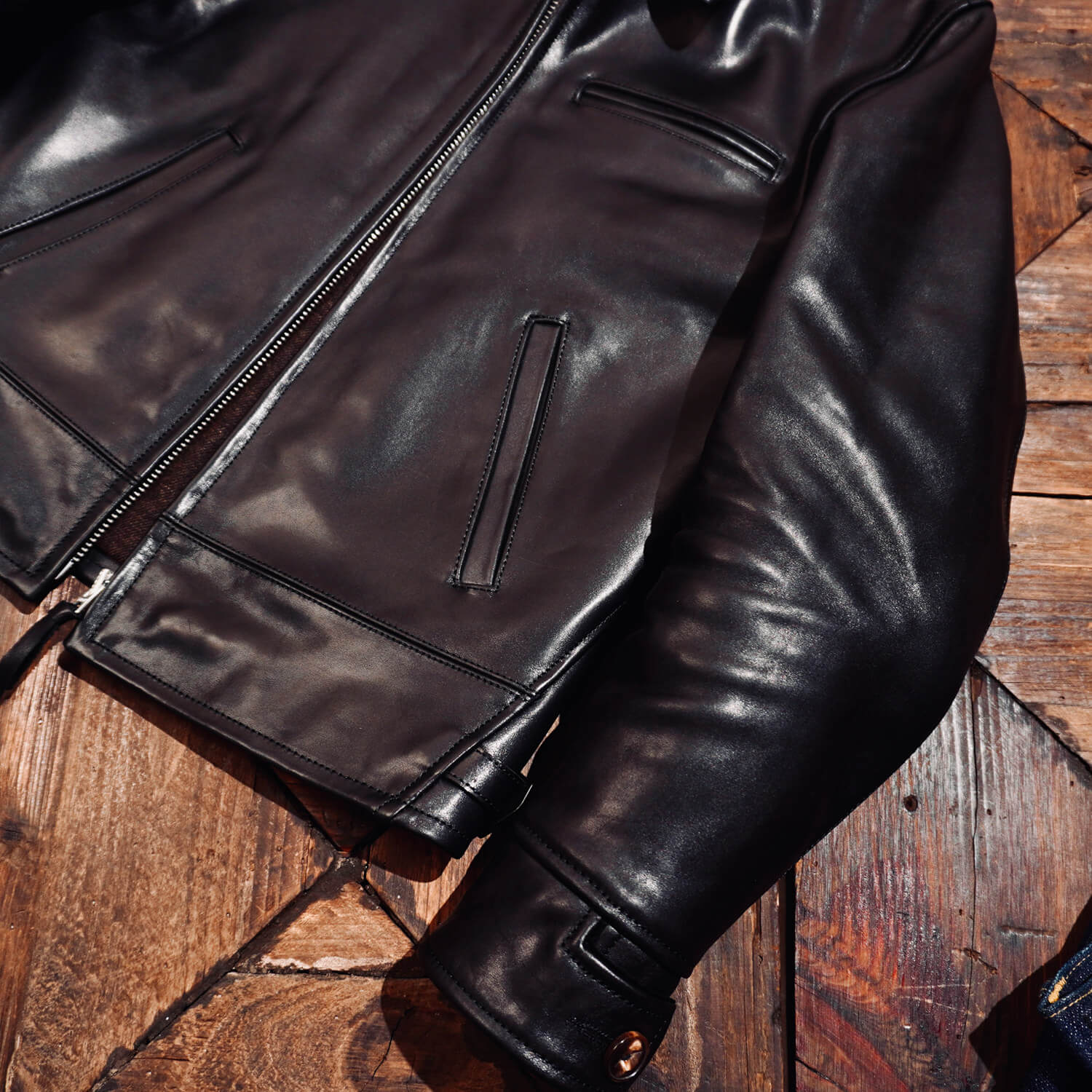 1930s Sports Leather Jacket Black – Crush on Retro