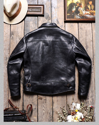 Men's Sports Jacket, Grain Cowhide