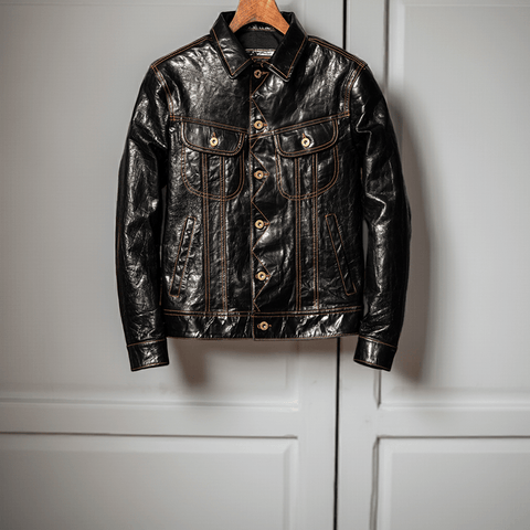 Men's Storm Rider Leather Jacket, Goatskin