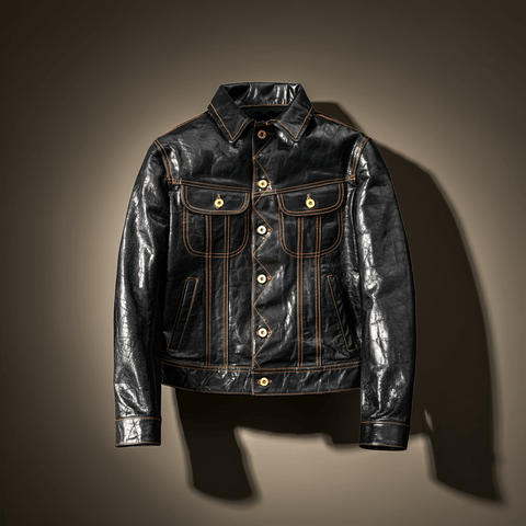 Men's Storm Rider Leather Jacket, Goatskin