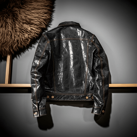 Men's Storm Rider Leather Jacket, Goatskin