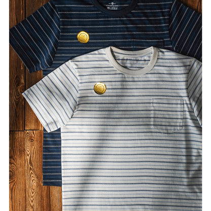 Men's Striped Jacquard T-shirt