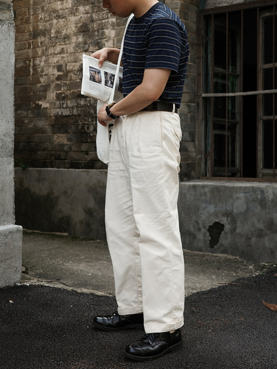 Men's Striped Jacquard T-shirt