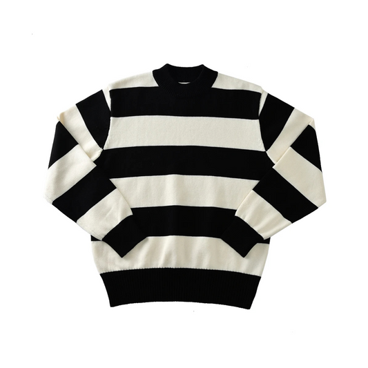 Men's Striped Prisoner Sweater