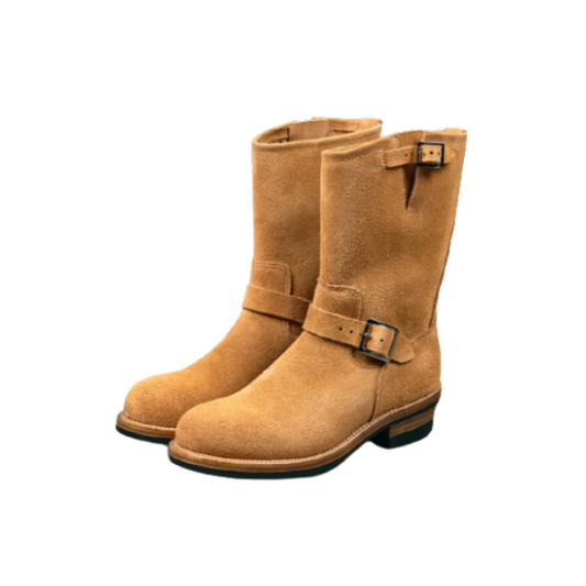 Bottes d'ingénieur en daim pour hommes 302