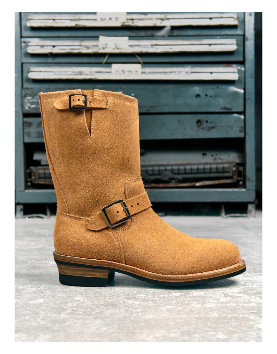 Bottes d'ingénieur en daim pour hommes 302