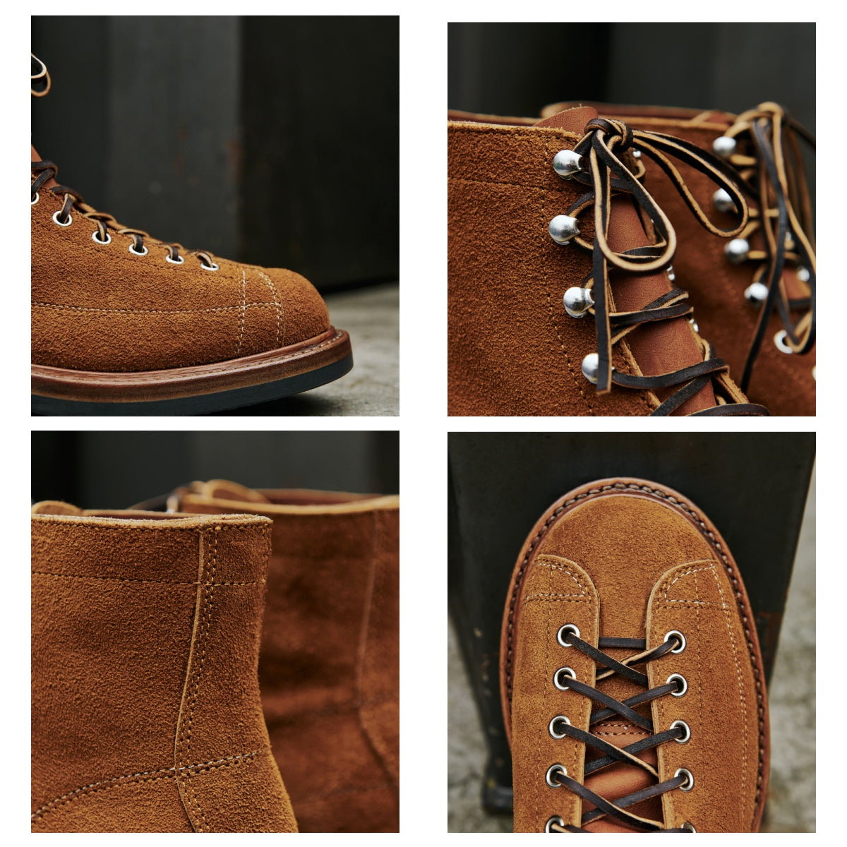 Suede Lineman Boots