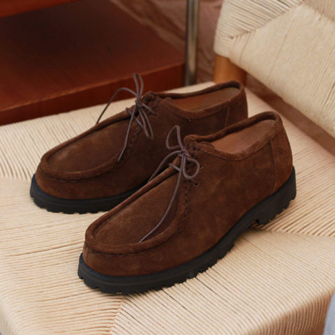 Men's Suede Moccasins