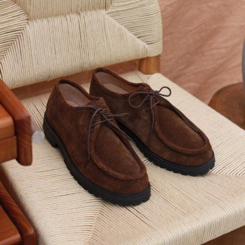 Men's Suede Moccasins