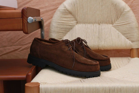 Men's Suede Moccasins