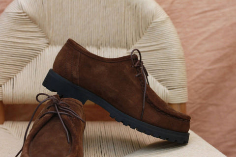 Men's Suede Moccasins