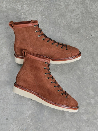 Men's Suede Monkey Boots