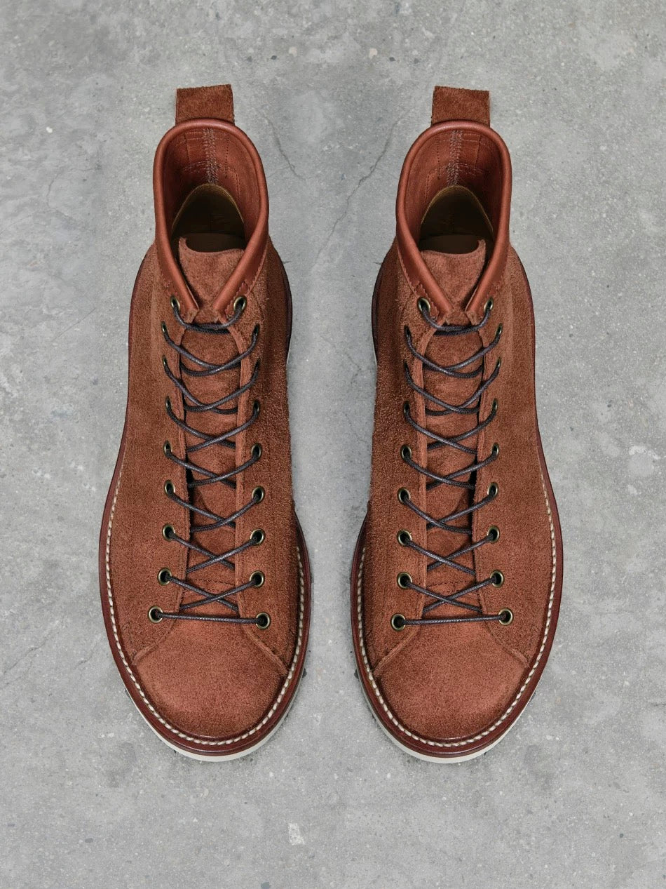 Men's Suede Monkey Boots