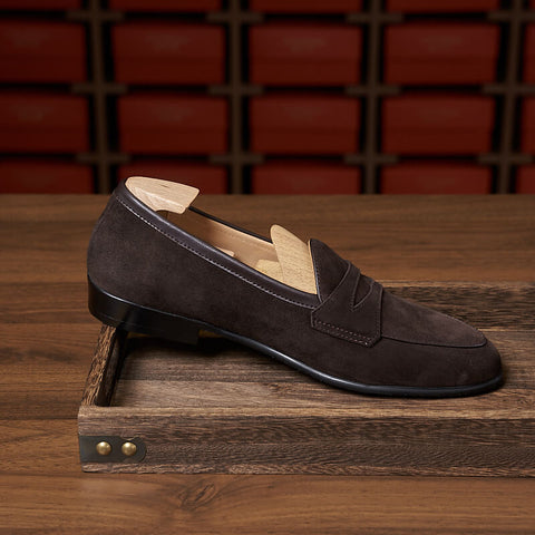 Men's Suede Penny Loafer