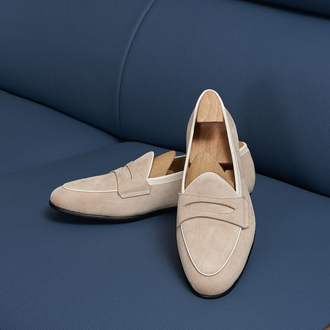Men's Suede Penny Loafer