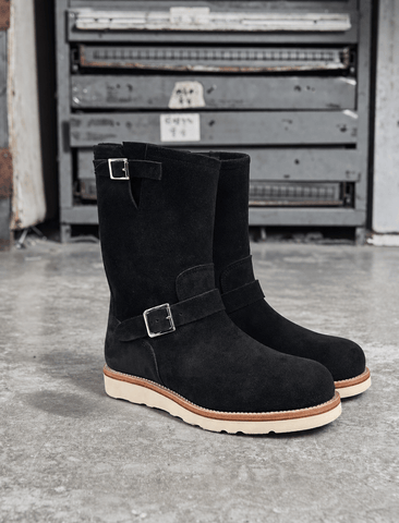 Men's Roughout Engineer Boots 9013