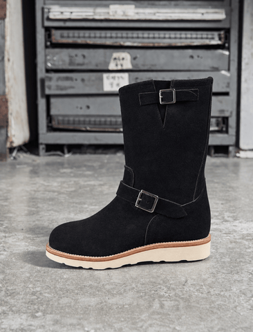 Men's Roughout Engineer Boots 9013