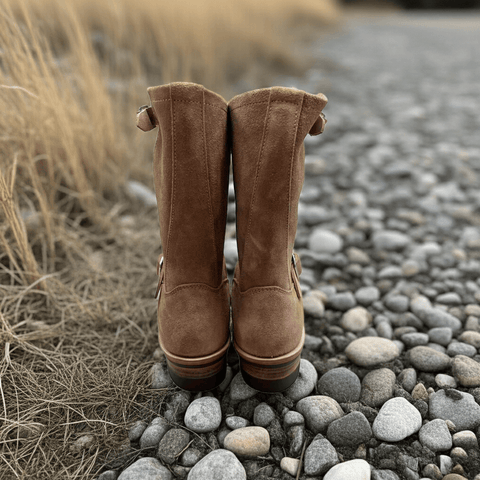 Men's Suede Engineer Boots 302