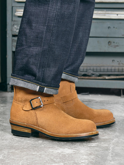 Bottes d'ingénieur en daim pour hommes 302