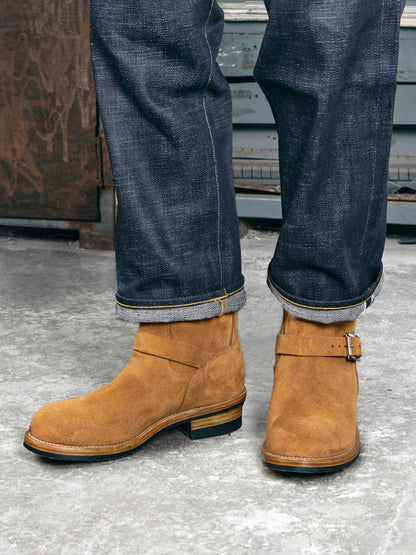 Bottes d'ingénieur en daim pour hommes 302