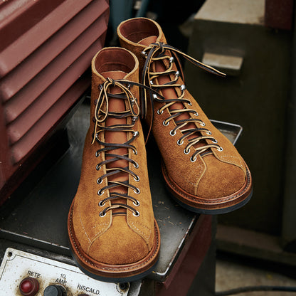 Suede Lineman Boots