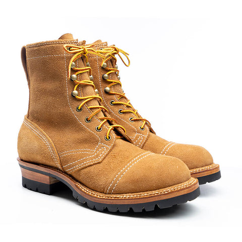 Men's Suede Logger Boots