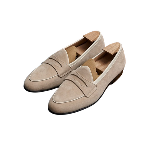 Men's Suede Penny Loafer
