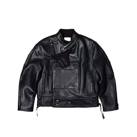 Men's Swiss Army Leather Jacket