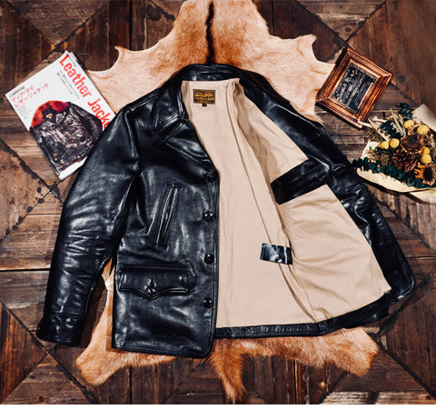 Men's Switchyard Railroad Leather Coat