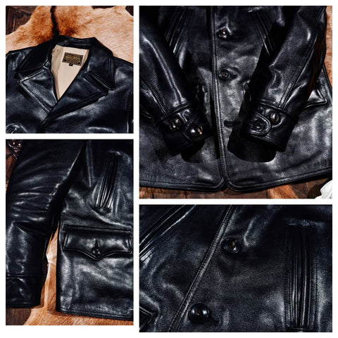 Men's Switchyard Railroad Leather Coat