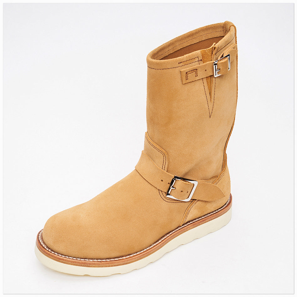 Bottes d'ingénieur en daim pour hommes 9013