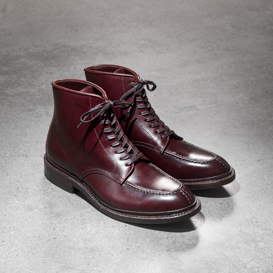 Norwegian Toe Tanker Boots, Matte Cowhide