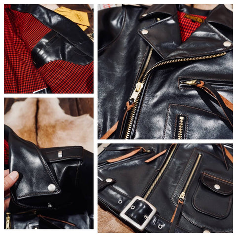 Men's J24 Riding Leather Jacket