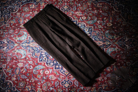 Men's Chocolate Brown Tweed Pants