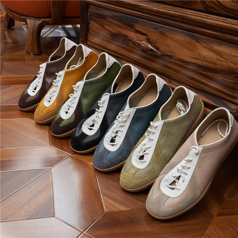 Men's Two Tone German Trainer