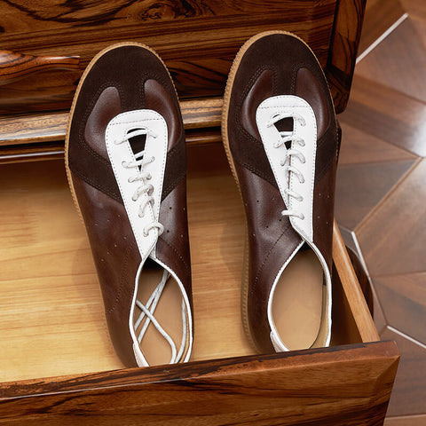 Men's Two Tone German Trainer