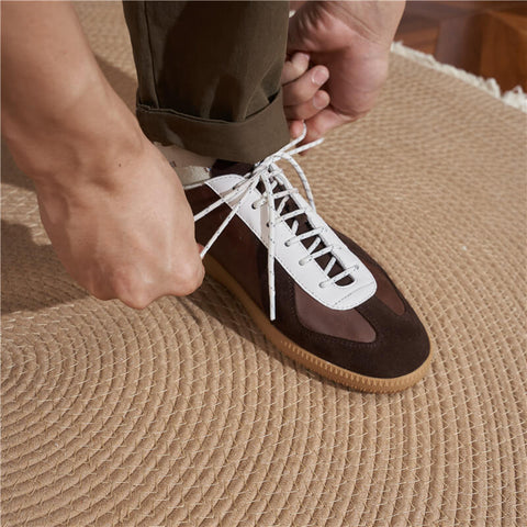 Men's Two Tone German Trainer