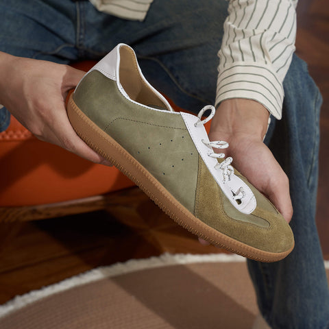 Men's Two Tone German Trainer